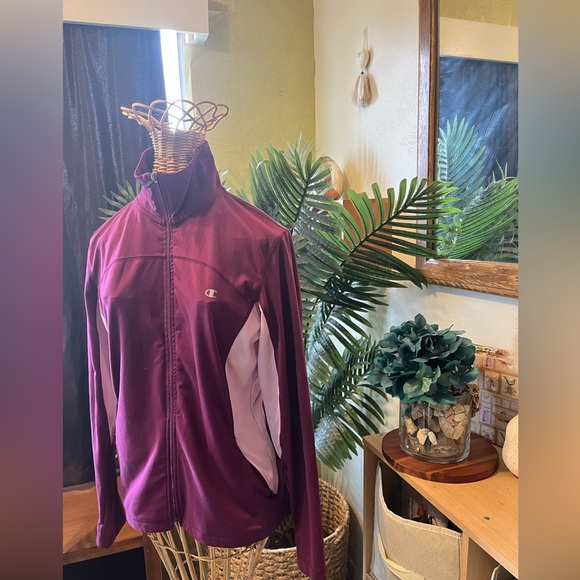 Champion Women's Two-Tone Purple Ski Jacket SZ L - Picture 2 of 16